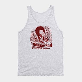 Jimi Hendrix: Burning Desire Tank Top